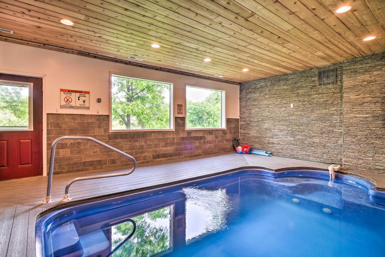 Pigeon Forge Cabin Sauna, Saltwater Pool And Views! Sevierville Exterior photo
